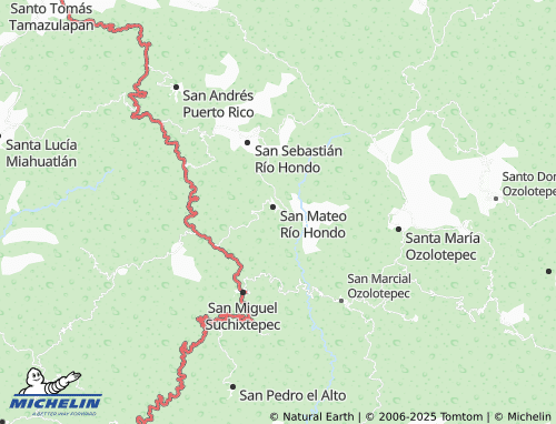 MICHELIN Loma Bonita map - ViaMichelin