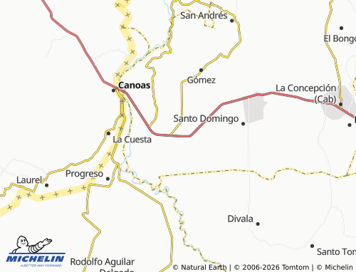 MICHELIN Aserrío de Gariché map - ViaMichelin