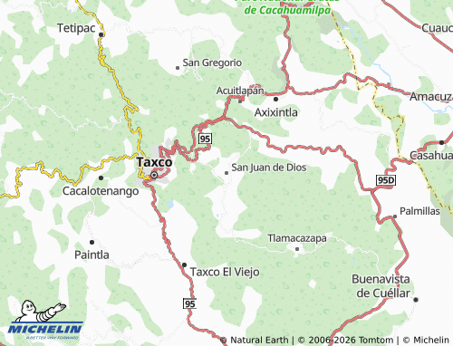 MICHELIN San Juan de Dios map - ViaMichelin