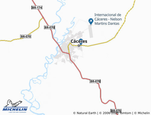 Mapa MICHELIN Nova Era - ViaMichelin