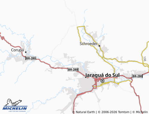 Mappa MICHELIN Três Rios - ViaMichelin
