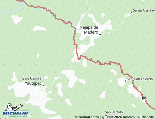 MICHELIN Santa Cruz map - ViaMichelin