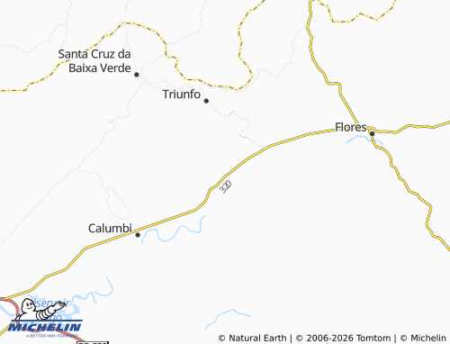 Mappa MICHELIN Canaã - ViaMichelin
