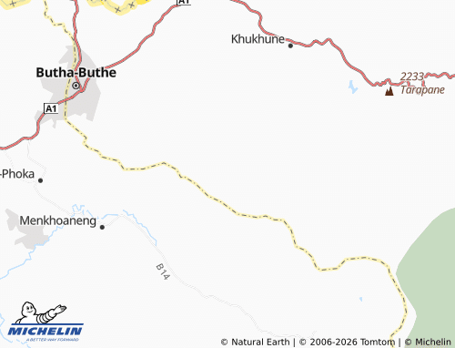 MICHELIN Ha Lerato map - ViaMichelin
