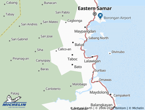 MICHELIN Taboc map - ViaMichelin