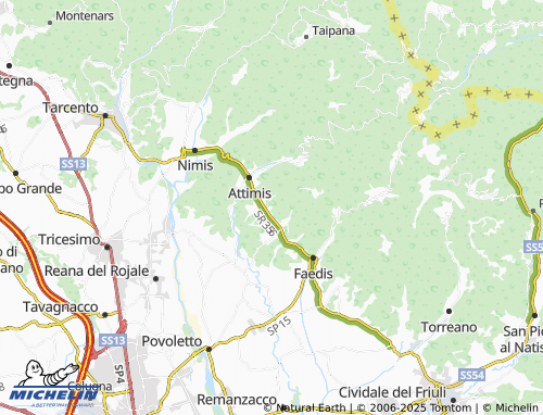 MICHELIN-Landkarte Faris - ViaMichelin