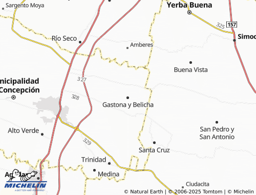 MICHELIN Gastona y Belicha map - ViaMichelin