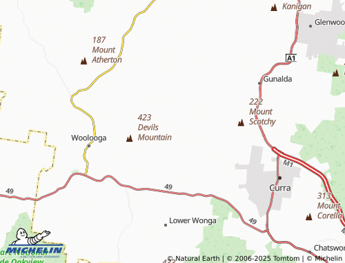 MICHELIN Sexton map - ViaMichelin