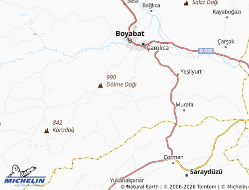 Mappa MICHELIN Yenicamili - ViaMichelin