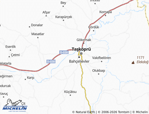 Mappa MICHELIN Ethem - ViaMichelin