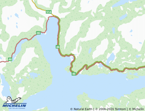 MICHELIN-Landkarte Vikedal - ViaMichelin