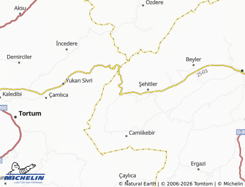 MICHELIN Demirdağ map - ViaMichelin