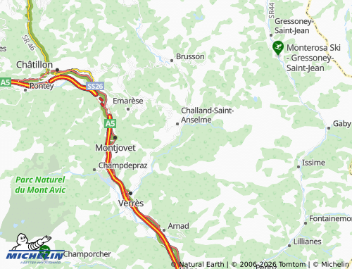Carte MICHELIN Tilly - ViaMichelin