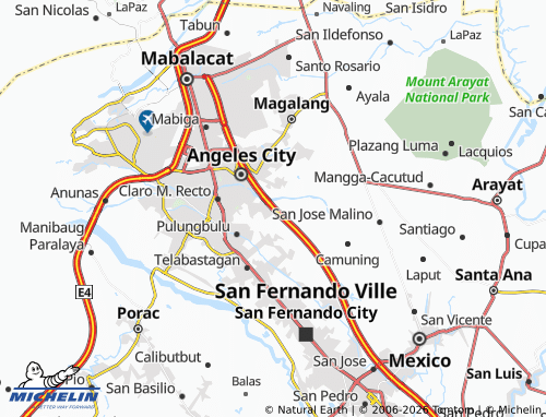 MICHELIN Capaya map - ViaMichelin