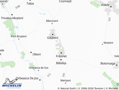 Mappa MICHELIN Clănița - ViaMichelin