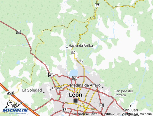 Mappa MICHELIN Real del Castillo - ViaMichelin