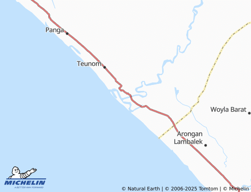 MICHELIN Pasi Tulak Bala map - ViaMichelin