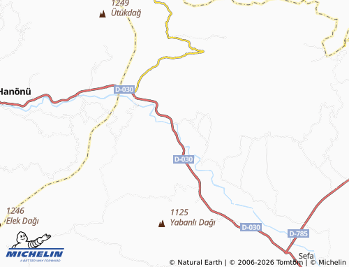 Mappa MICHELIN Koçak - ViaMichelin