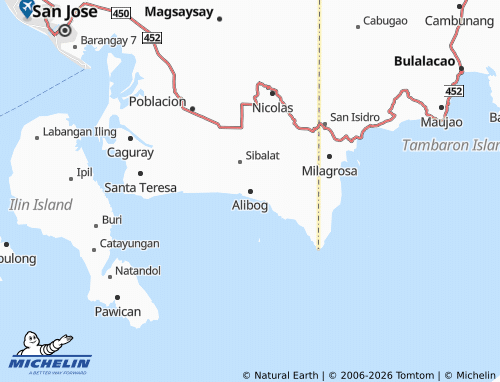 Mappa MICHELIN Alibog - ViaMichelin