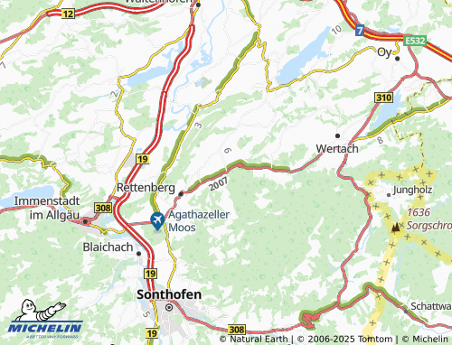 Mappa MICHELIN Kranzegg - ViaMichelin