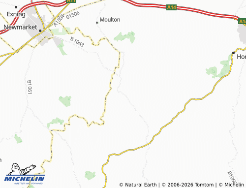 Carte MICHELIN Lidgate - ViaMichelin