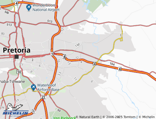 MICHELIN-Landkarte La Montagne Extension 11 - ViaMichelin
