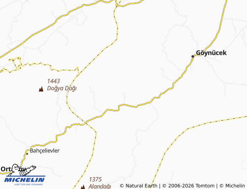 MICHELIN Damlaçimen map - ViaMichelin