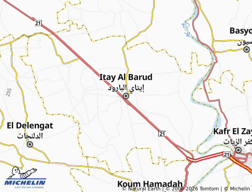 Mapa MICHELIN Itay Al Barud - ViaMichelin