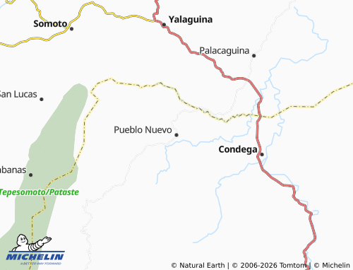 Mappa MICHELIN Pueblo Nuevo - ViaMichelin