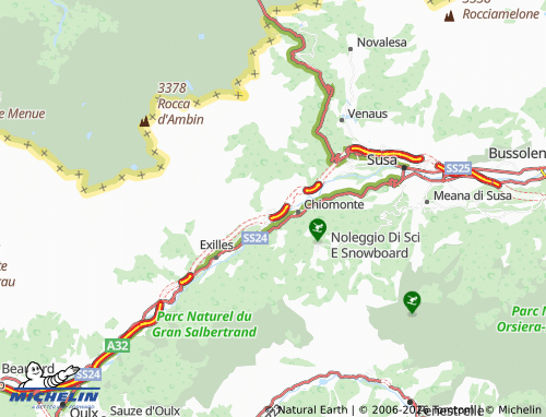 Mapa MICHELIN Maison-Baccon - ViaMichelin