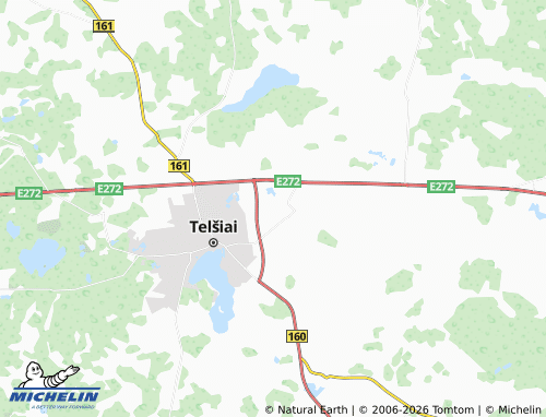 Mapa MICHELIN Degaičiai - ViaMichelin