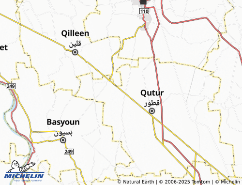 MICHELIN Khabatah map - ViaMichelin