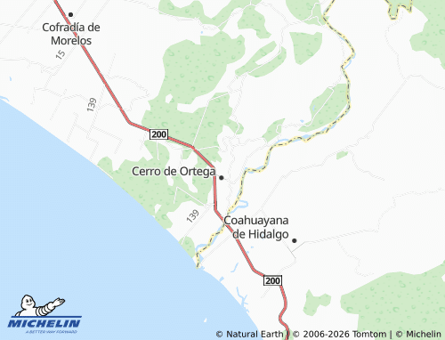 MICHELIN Martín del Campo map - ViaMichelin