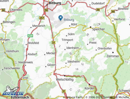 MICHELIN Idenheim map - ViaMichelin
