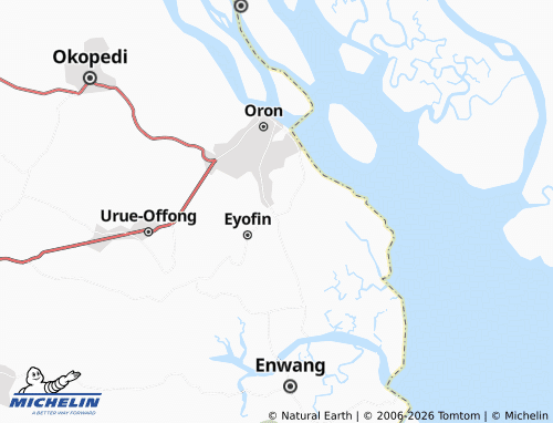 Mappa MICHELIN Eyotai - ViaMichelin