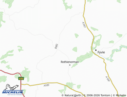 Carte MICHELIN Gordonstown - ViaMichelin