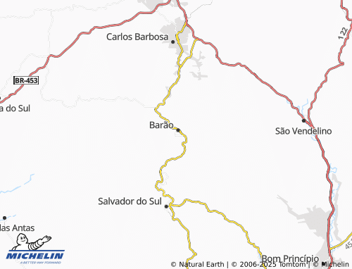 MICHELIN Operário map - ViaMichelin