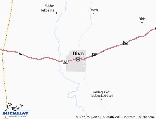 Mappa MICHELIN Divo - ViaMichelin