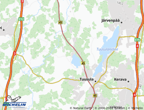MICHELIN Laurinmäki map - ViaMichelin