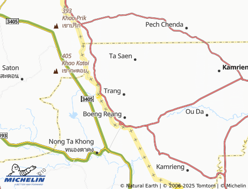 MICHELIN Trang map - ViaMichelin
