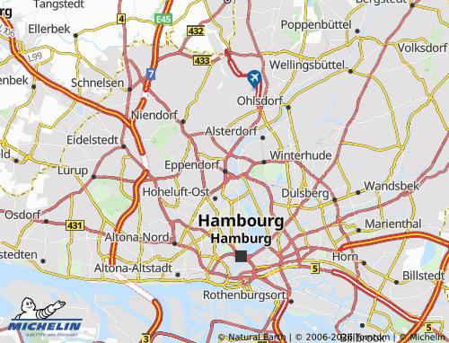 Mappa MICHELIN Eppendorf - ViaMichelin