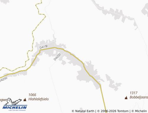 MICHELIN-Landkarte Moshate B SP 2 - ViaMichelin