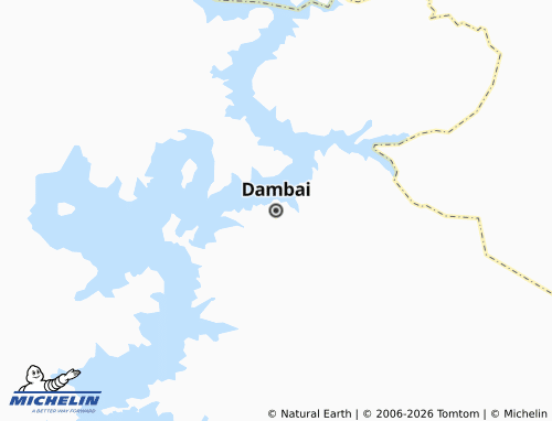 MICHELIN Dambai map - ViaMichelin