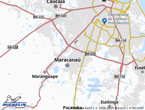 Carte MICHELIN Acaracuzinho - ViaMichelin