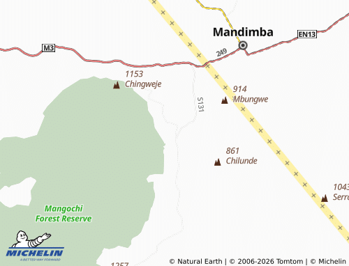 Mappa MICHELIN Nombo - ViaMichelin