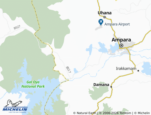 Mappa MICHELIN Ambagahawella - ViaMichelin