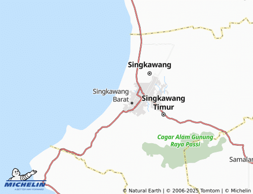 MICHELIN Kuala map - ViaMichelin