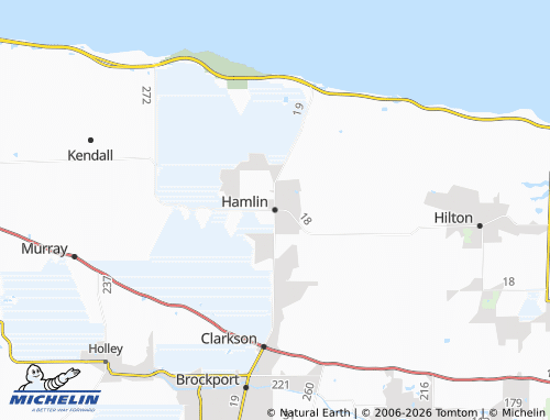 Mappa MICHELIN Hamlin - ViaMichelin