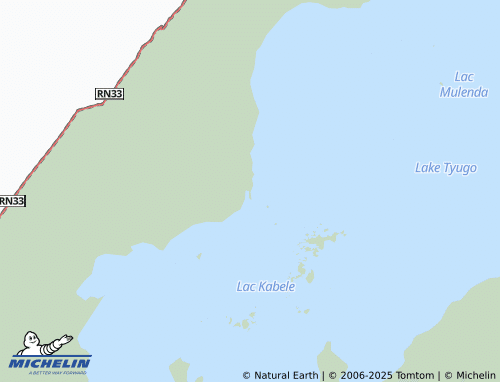 MICHELIN Kizanga map - ViaMichelin
