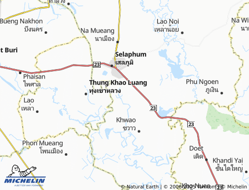 MICHELIN Na Loeng map - ViaMichelin